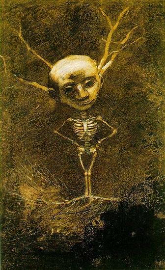 Odilon Redon Spirit of the Forest, oil painting picture
